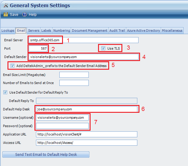 Connecting Deltek Vision E Mail To Office 365 Smtp