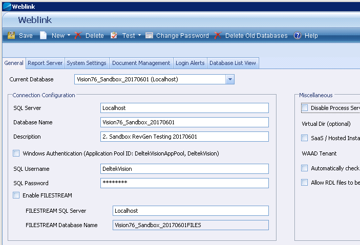 Deltek Vision Sandbox Best Practices